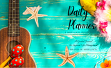 Daily Planner And Mindfulness Journal A Guided Journal For Inspired Life Management 180 Days of Mindfulness: Beach Themed Daily Planner