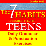 The 7 Habits of Highly Effective Teens Grammar and Mechanics Exercises | PDF Instant Download