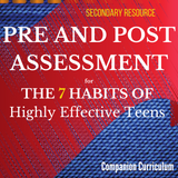 The 7 Habits of Highly Effective Teens Pre and Post-Assessment Free Resource | PDF Instant Download