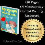 WRITING Bundle for the YEAR | Narrative| Opinion| Persuasive Writing Activities GRADES 4-7 | PDF Instant Download
