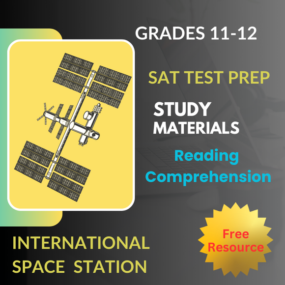 Free SAT Test Study Material English Reading Comprehension Grades 9-12