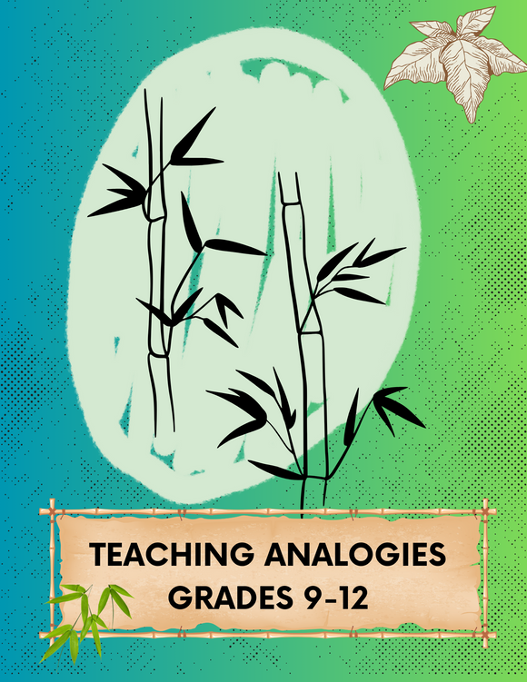 Teaching Analogy: Free Secondary Resources to Teach Analogies Grades 9-12