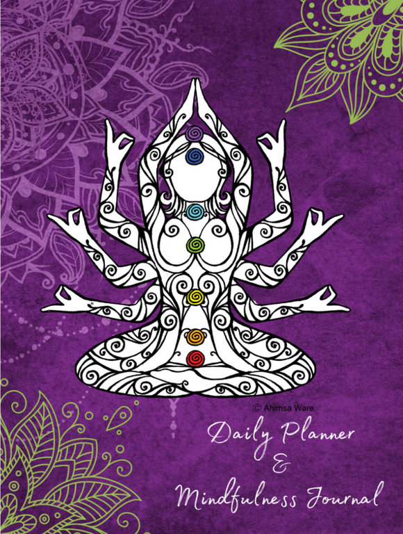 Daily Planner & Mindfulness Journal | Eight Limbs of Yoga Gift | Shakti