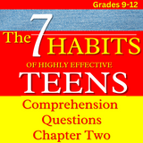 The 7 Habits of Highly Effective Teens Lesson Plan - Sample Resource for Chapter 2: "The Private Victory" | PDF Instant Download