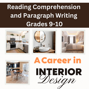 Free High School Reading Comprehension Assessment + Paragraph Instruction | Interior Design Career PDF Download