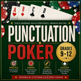 Teach Punctuation in High School With Punctuation Poker: Grades 9-12 : PDF Instant Download