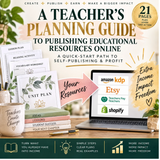 Where To Sell Your Teacher Resources Online (In Addition to TPT Without Breaking the New Rules!) FREE Quick-Start Guide | Download FREE PDF Now