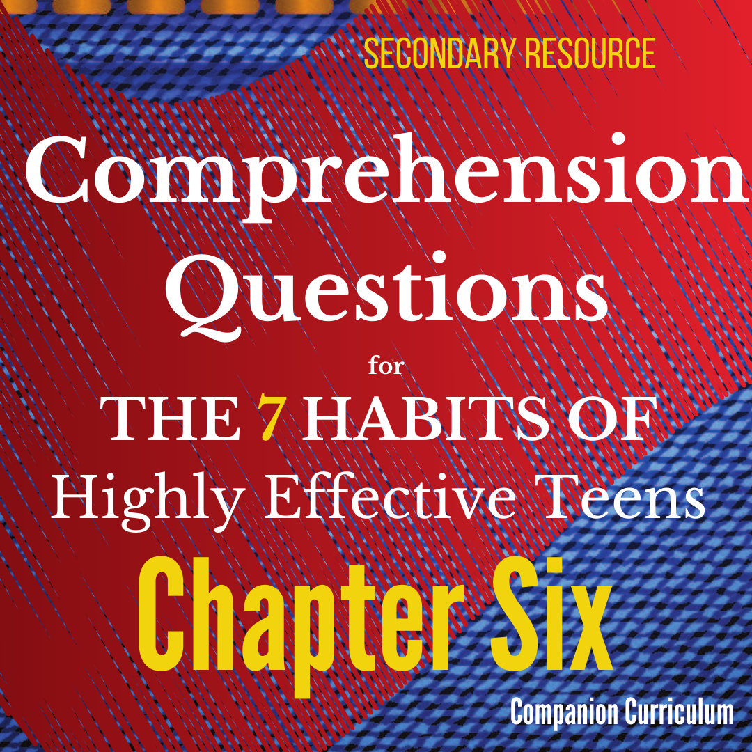 7 Habits For Teens Worksheets and Curriculum: 7 Habits For Teens Activ ...