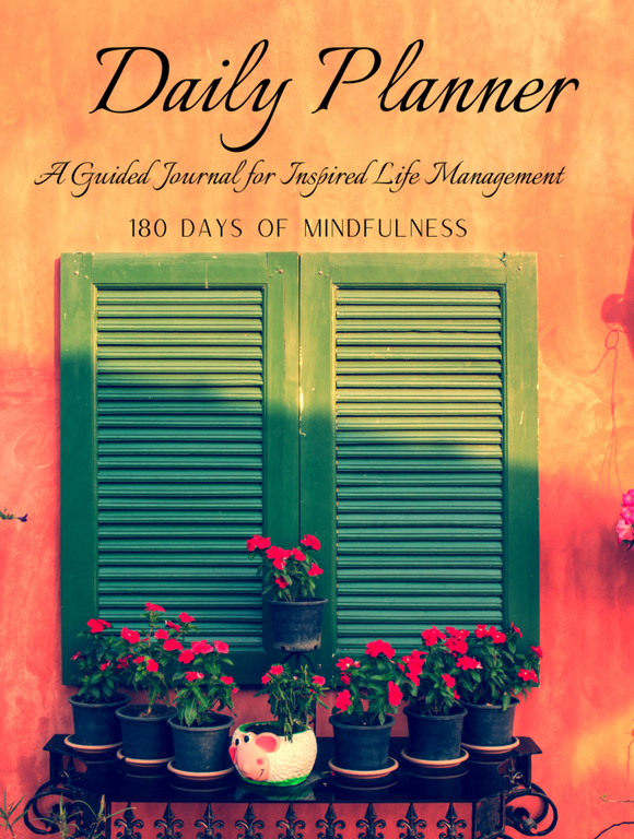 Daily Planner 180 Days of Mindfulness: A Guided Journal For Inspired Life Management | Italy Themed Journal