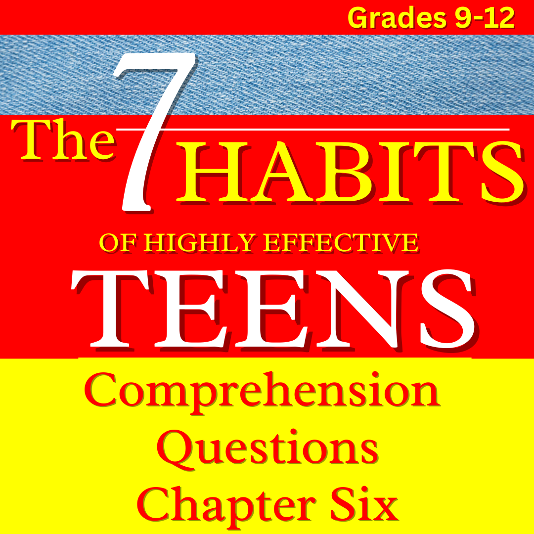 7 Habits For Teens Worksheets and Curriculum: 7 Habits For Teens Activ ...