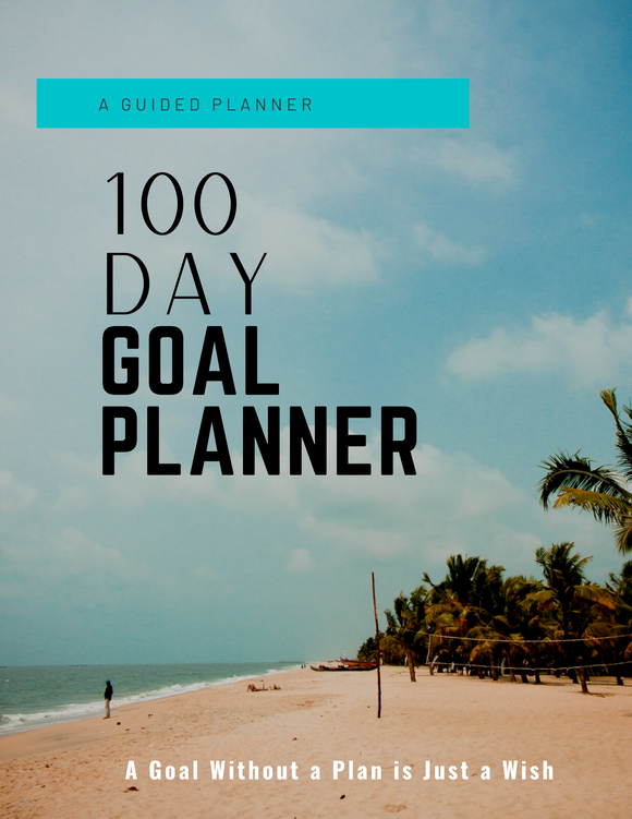 100 Day Printable Goal Planner: Instant Download