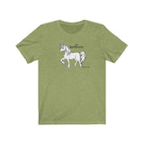Vegan T-Shirt, Herbivore, Ahimsa Ware, Vegan Gift, Unicorn Vegan, Unisex Jersey Short Sleeve Tee