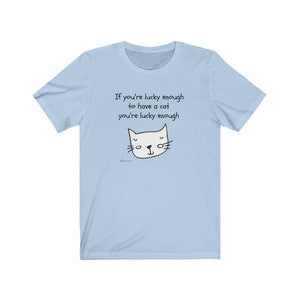 Cat T-Shirt, Cat Lover Tshirt, Cat Lady Gift, Cat Clothing, Cat Tee, Cat People, Unisex Short Sleeve Tee, Ahimsa Ware,